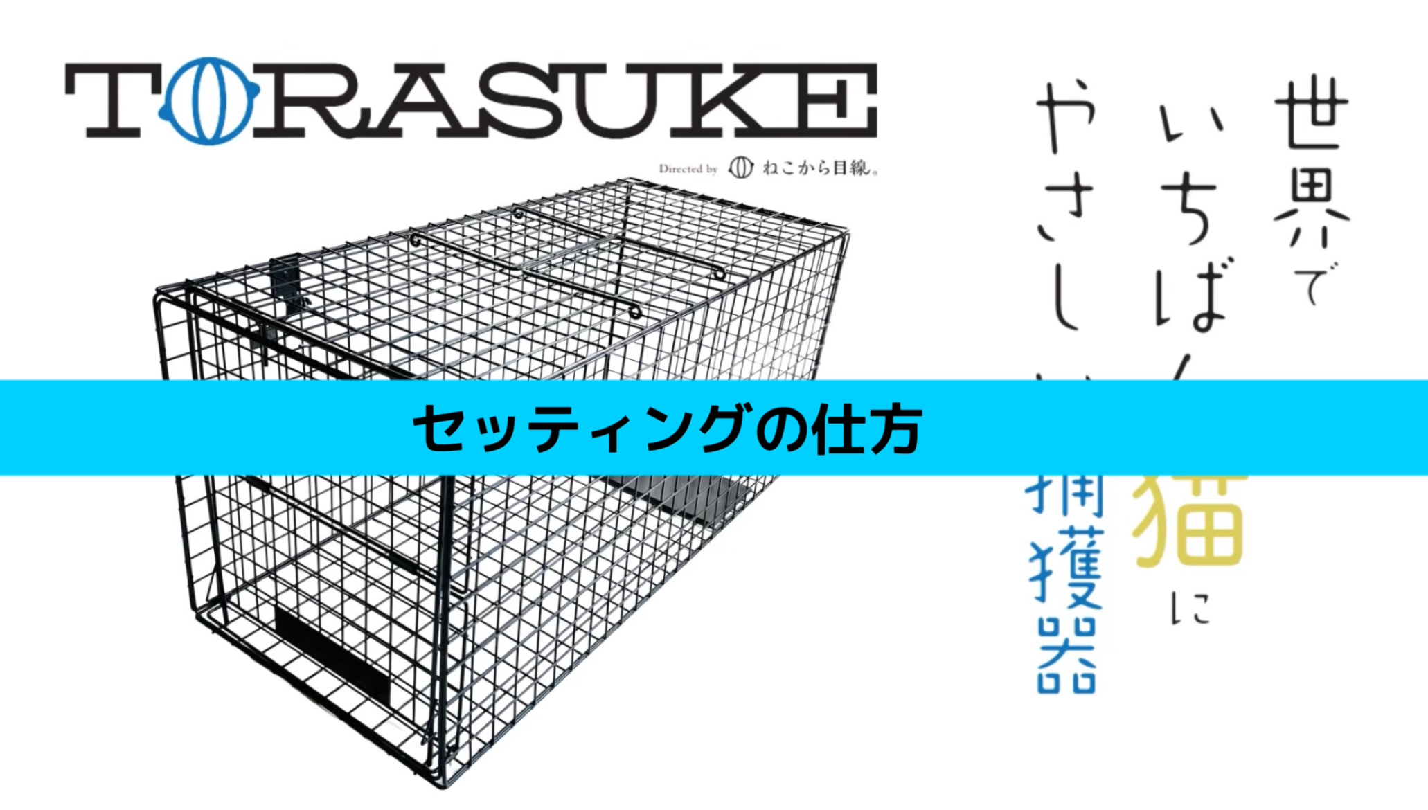 TORASUKEの使い方 | ねこから目線。